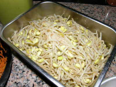豆もやしのナムル