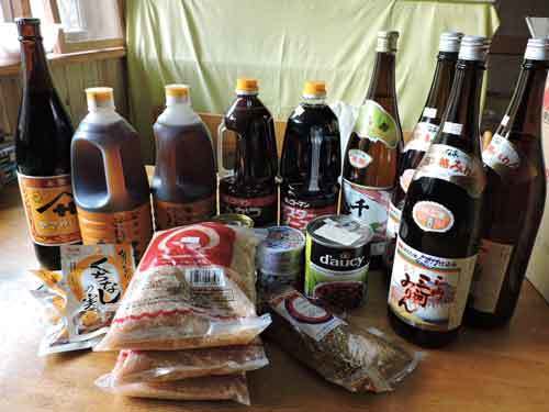 調味料いろいろ