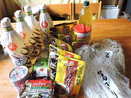 調味料やいろいろ