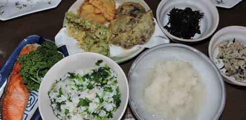 今日のお昼