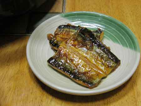 秋刀魚のかば焼き