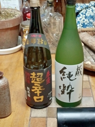 焼酎と酒