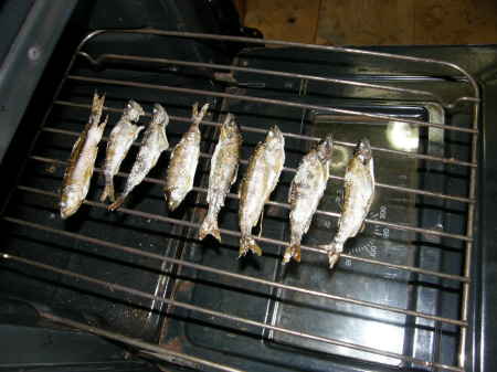 アマゴの塩焼き